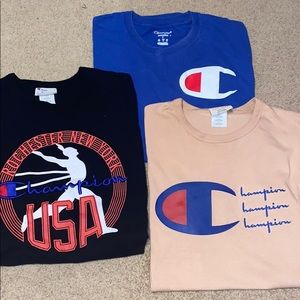 Champion Tee Lot (3 shirts)